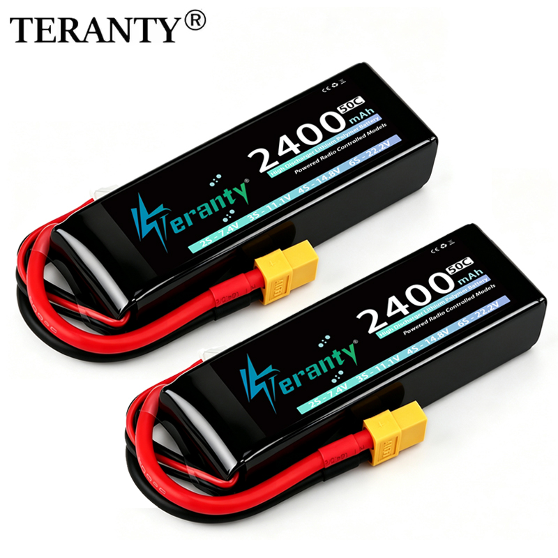 Drone Battery Plate - TERANTY 3S 2200/2400/2600mAh Baterai Lipo 11.1V