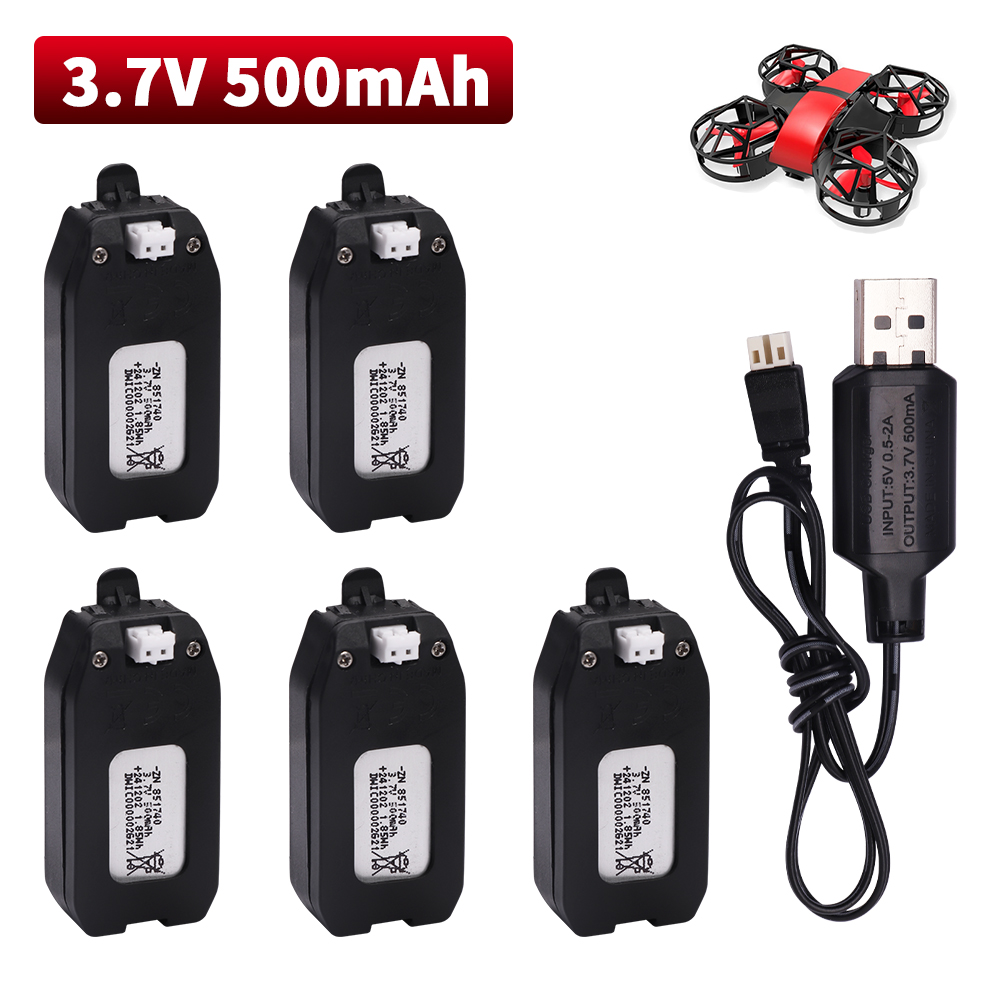 Drone Battery Lipo - Baterai Lithium 3.7V 500MAh untuk NH330
