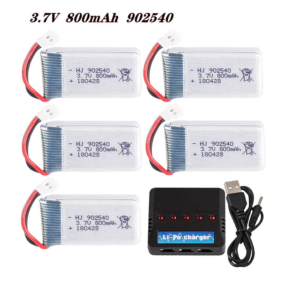 Drone Battery Lipo - Baterai Lipo 3.7V 800MAh 902540 25C
