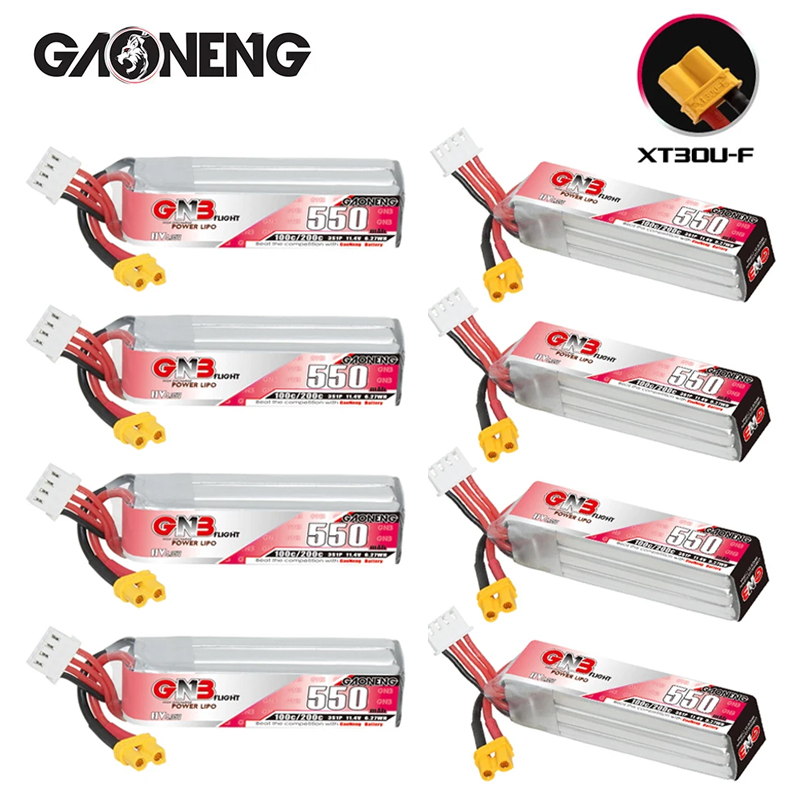 GNB HV 11.4V 550MAh 100C/200C  - Drone Battery Lipo ulasan dan harga