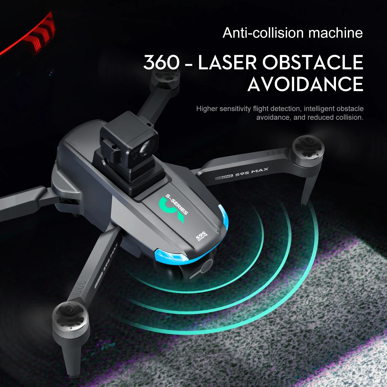 Drone MINI S9S MAX Baru 4K 2 S - Drone Battery Box ulasan dan harga