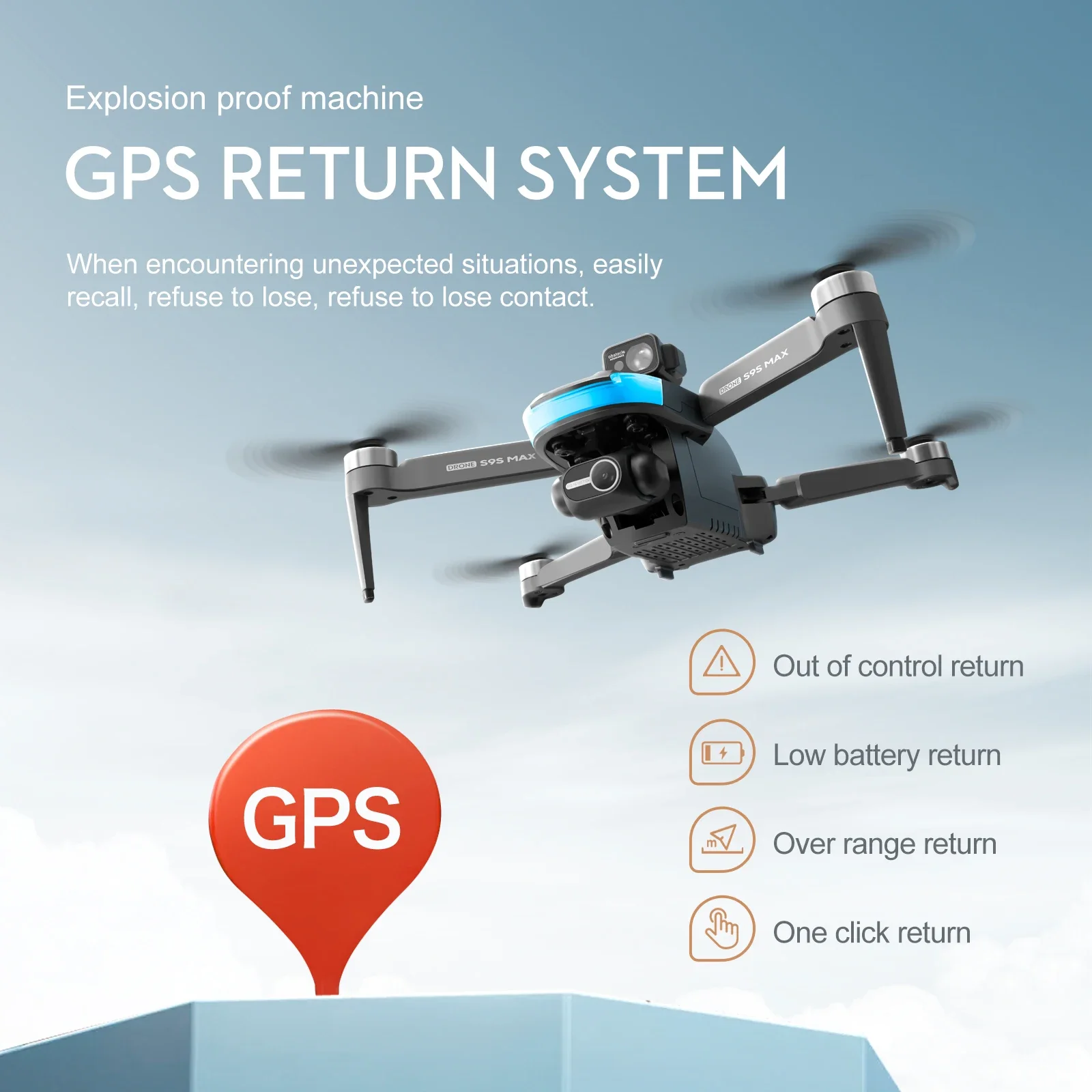 Drone MINI S9S MAX Baru 4K 2 S - Drone Battery Box ulasan dan harga