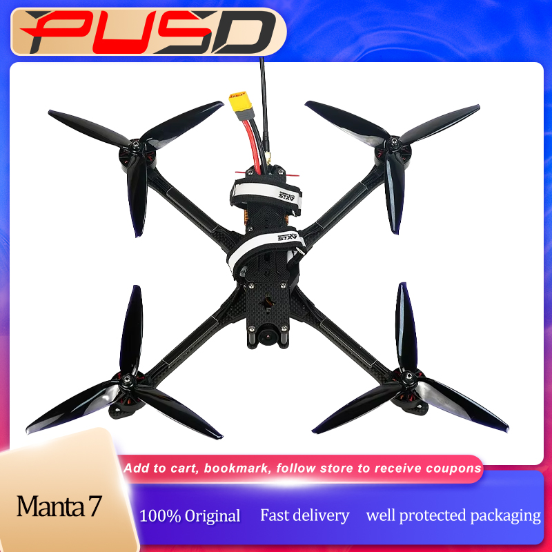 PUSD 7 inci Manta 7 X Lite Fre - Drone Battery 6S ulasan dan harga