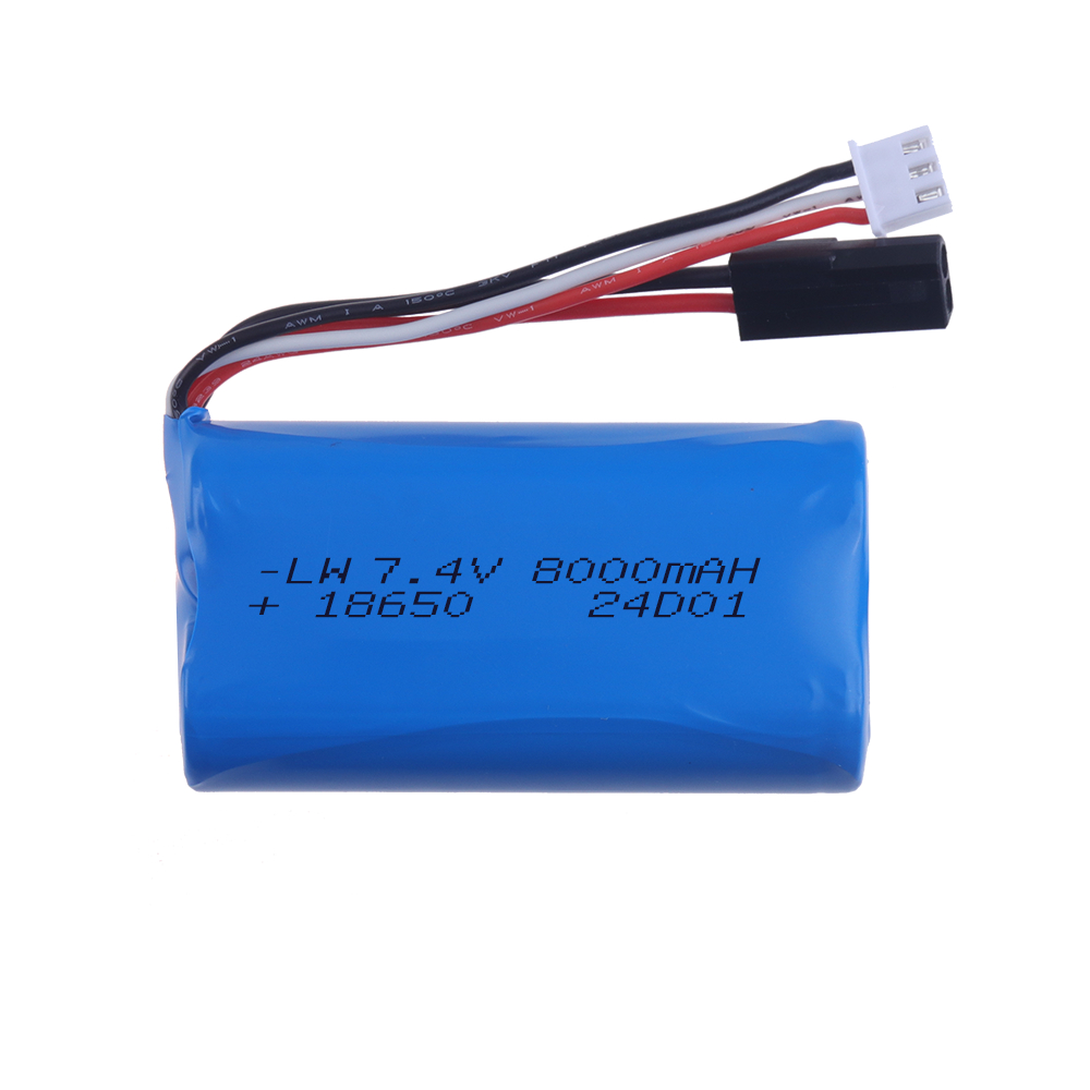 (5500 Plug) Baterai 18650 7.4V - Drone Battery Li-Ion ulasan dan harga