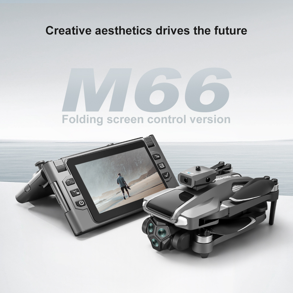 Drone RC Lipat M66 dengan Laya - Drone Battery Box ulasan dan harga