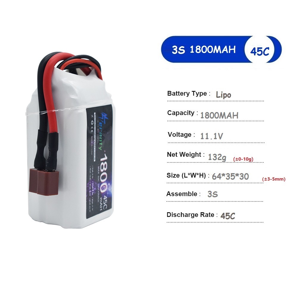 Baterai LiPo 11.1V 3S 1500mAh  - Drone Battery Li-Ion ulasan dan harga