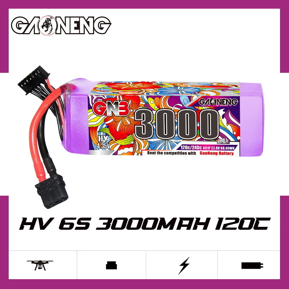 Baterai Lipo GNB 6S 22.8V 3000 - Drone Battery Lipo ulasan dan harga
