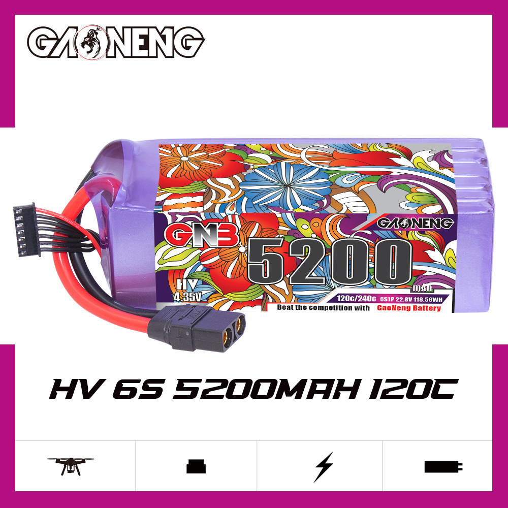Baterai Lipo GNB 6S 22.8V 3000 - Drone Battery Lipo ulasan dan harga